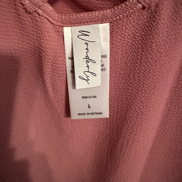 2pc Lauren Ralph Lauren Floral Midi Dress - Pink, Yellow, Black & slip dress - Picture 6 of 8